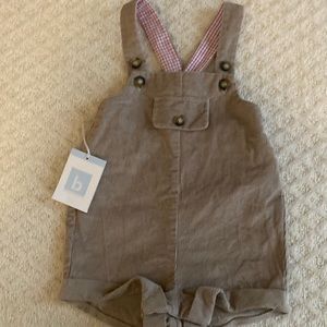 Bella Bliss corduroy shortfalls. Size 2. NWT
